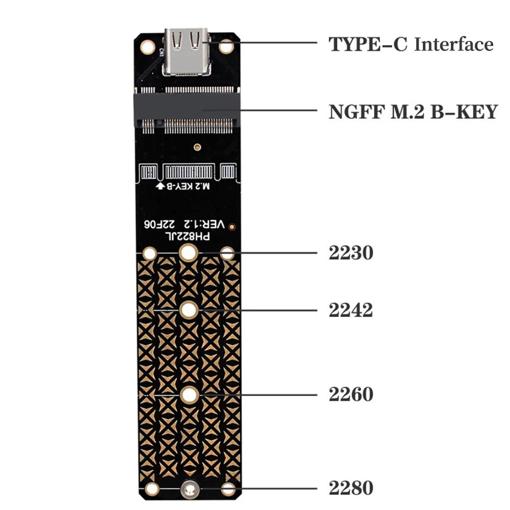 NGFF M.2 to USB3.1 CŸ , JMS580 Ĩ, M.2NGFF ָ Ʈ ũ SSD to USB  , 2230, 2242, 2260/2280  SSD